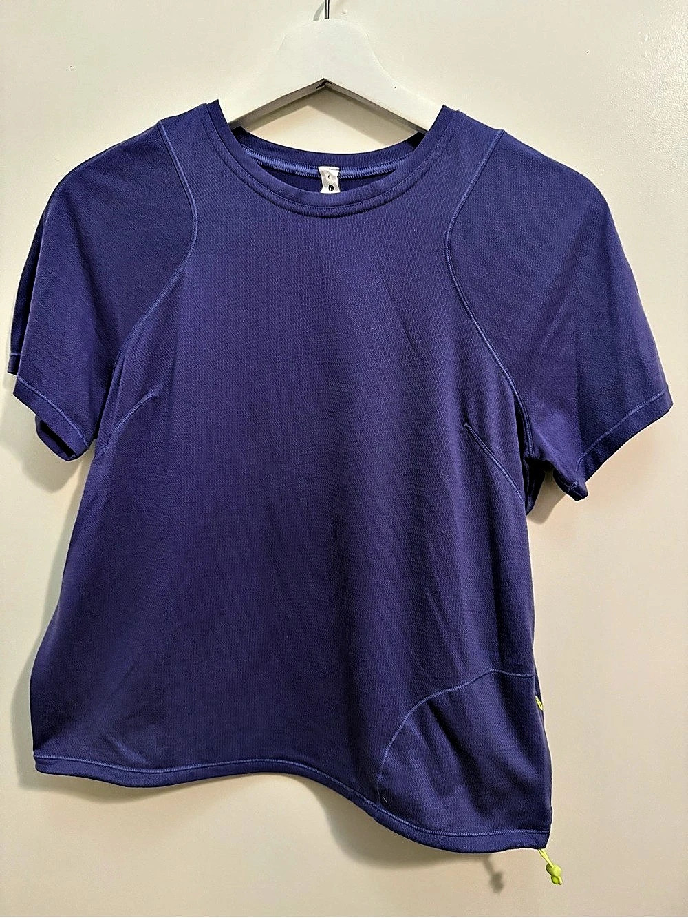 lululemon Purple Short Sleeve Athletic Top Size 6